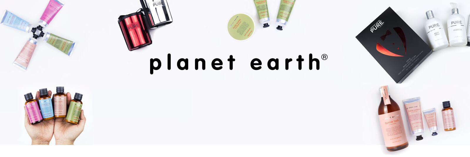 Planet Earth Naturals body care, fragrance and gift collection