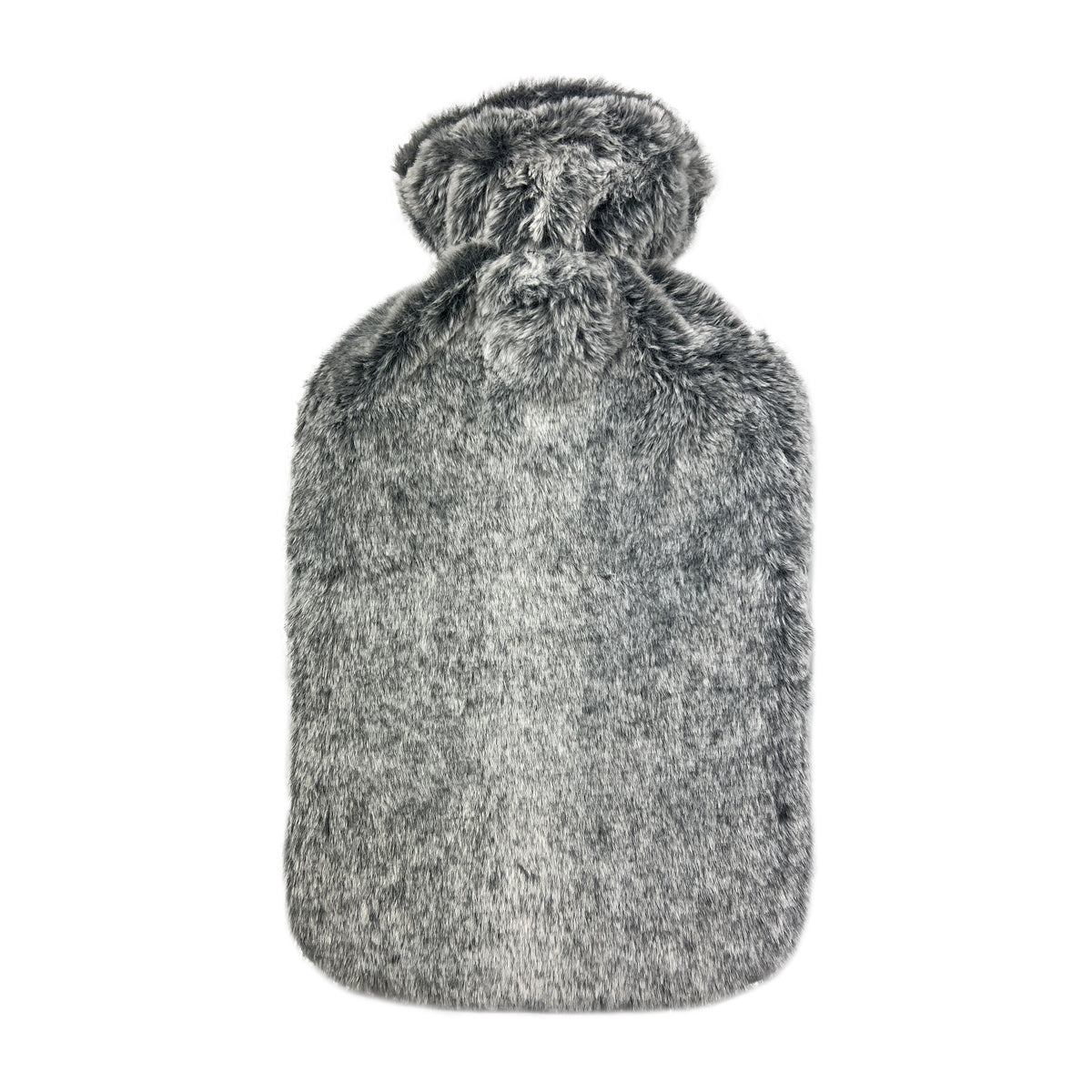 Hot Water Bottle & Cover - Grey Faded Fur - The Grain Shop