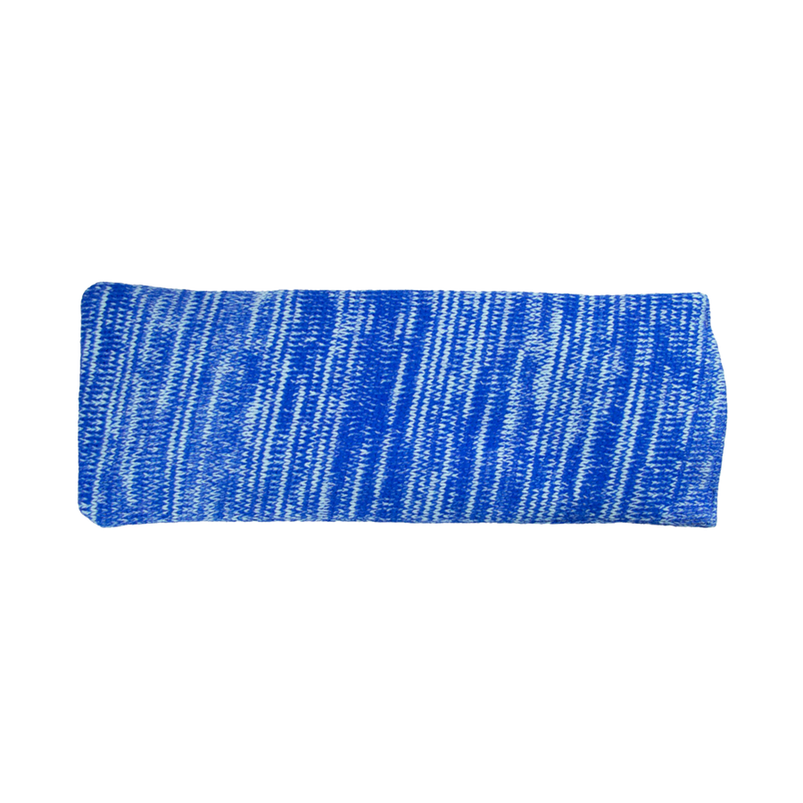 Wheat Heat Bag - Blue Twisted Knit - The Grain Shop