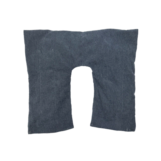 Microwavable Neck Pillow Wheat Heat Wrap - Grey Therapeutic | Australian Wheat
